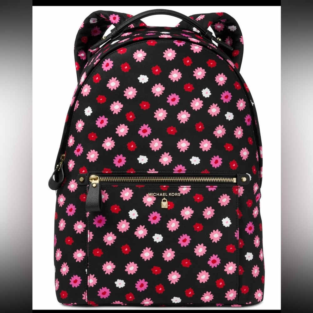 NWT Michael Kors Kelsey Floral Backpack